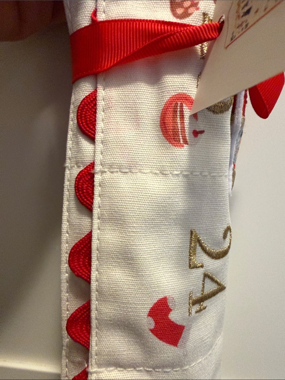 Rifle Paper Co. Embroidered Holiday Nutcracker Advent Calendar - Picture 10 of 10